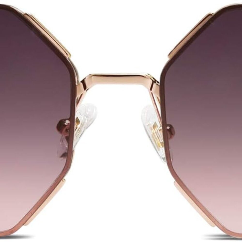 Sunglasses for Women Men Classic Retro Polygon Shades UV400